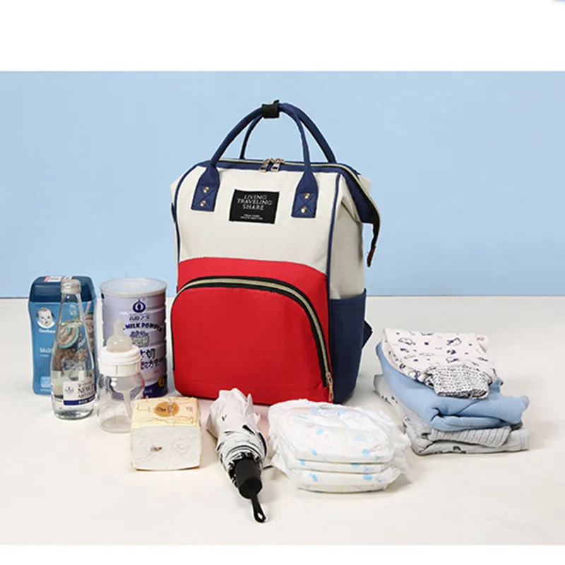 Mummy diaper bag Large capacity, multi-function, fashionable and durable mother and baby bag Mummy backpack