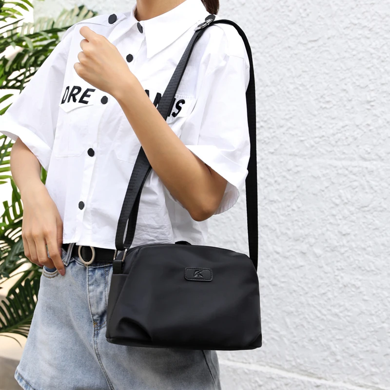 2024 New Summer Women\'s Shoulder bag CrossBody Bag Small Female Travel Light Nylon Messenger Bag Girls Handbag Bolsa Feminina