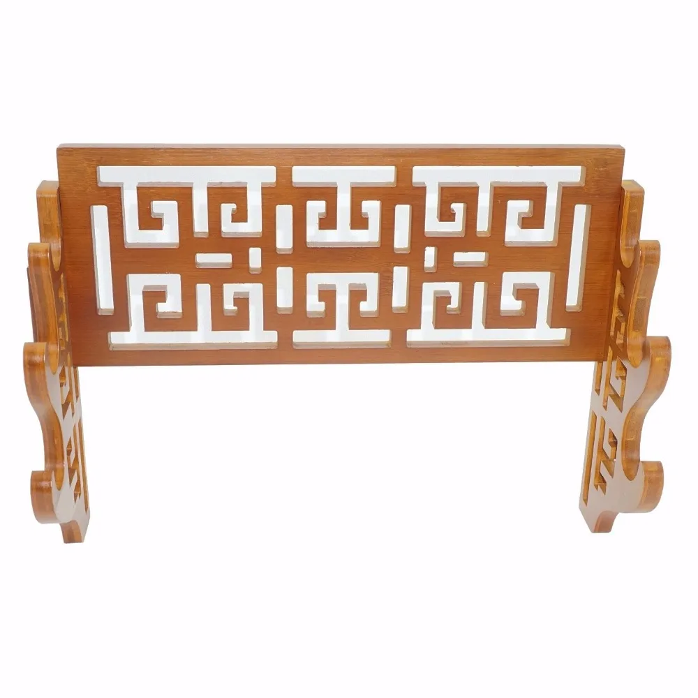 3-Tier الكلاسيكية Bmaboo حامل السيف جدار جبل سيف ساموراي رف شماعات كاتانا واكيزاشي تانتو جينجي حامل
