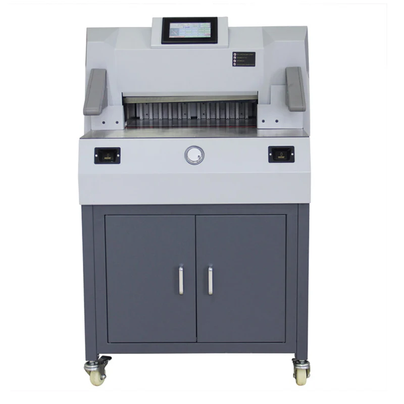 500V9 Electric Fast Programmable Paper Cutter Graphic Tender Document Album Heavy Duty Paper Cutter