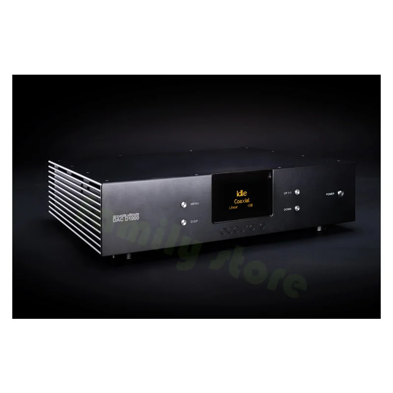 100W THD+N (at -6dB):0.003% or-90 dB, S/N ratio (0 dB):122 dB DAC-D1000 Fully Discrete R2R Decoder DK Decoder DSD512 USB Decoder