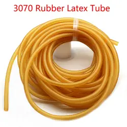 10M 3070 Latex Rubber Tube 7mm OD 3mm ID Elastic Tubing for Outdoor Slingshot Catapult Hunting  Exercising