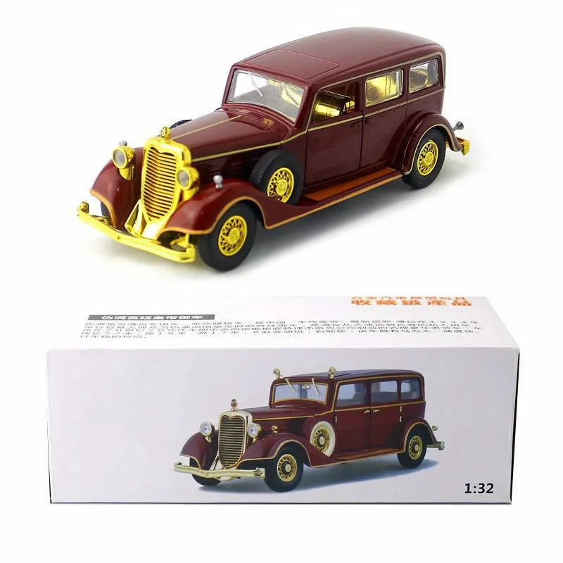 New 1/32 Special Price Die-casting Metal Chinese Characteristic Classic Car Model Furniture Display Collection Toys For Children