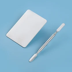 OVW Stainless Steel Mixing Liquid foundation Concealer Paint Palette Tray Rod Spatula Set Eyeshadow Make Up Tools