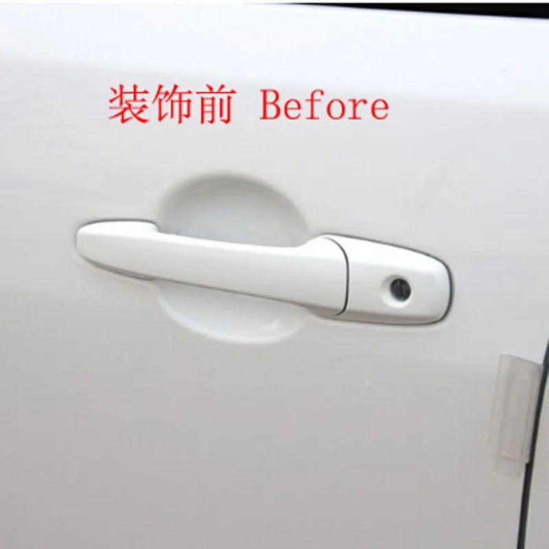 Door Handle Cover Trim for Mazda 6 gg 2003 2004 2005 2006 2007 2008 Abs Chrome Plastic Car Styling Accessories 8 Pcs