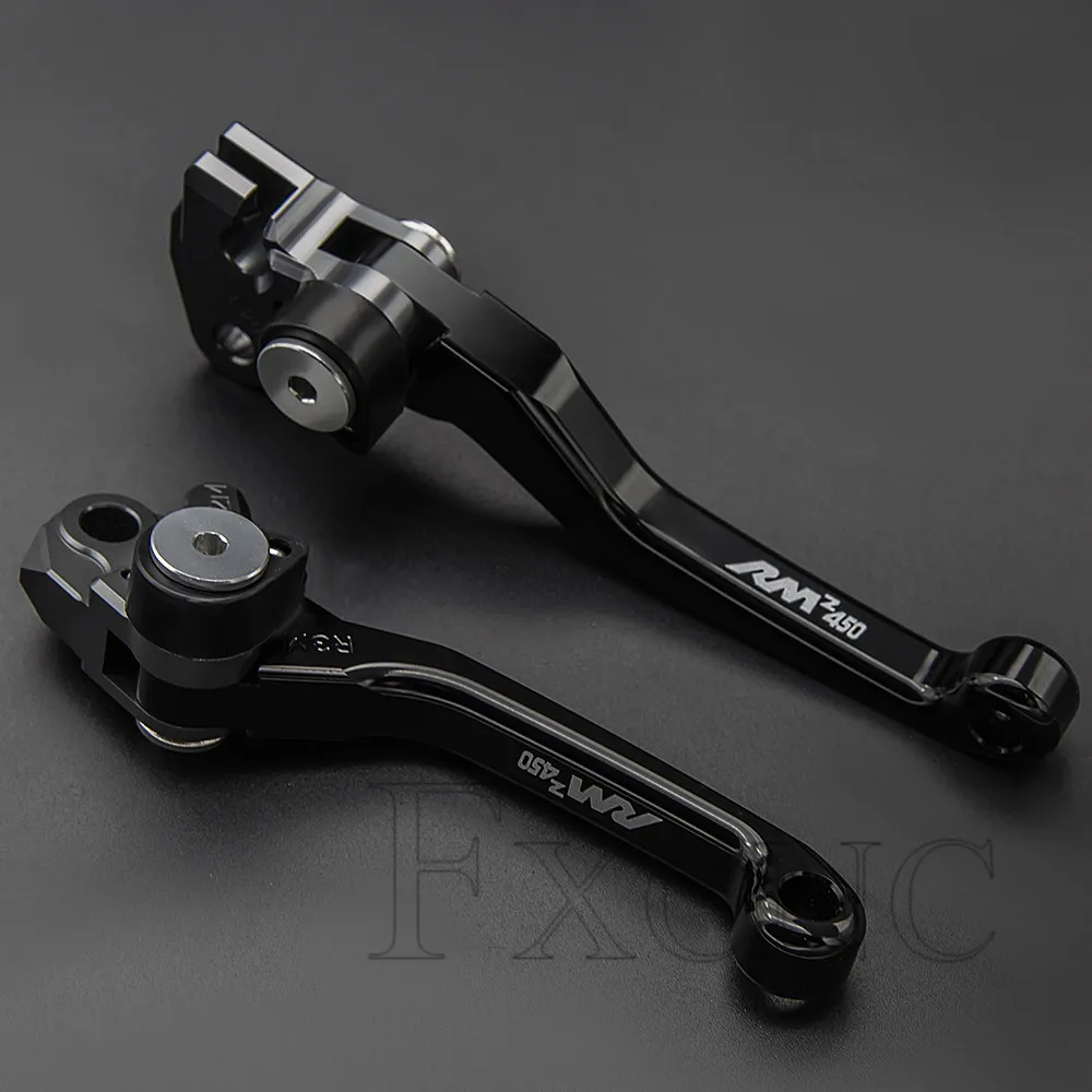 Motocross Foldable Pivot Dirt Pit Bike Brake Clutch Levers For  Suzuki RMZ450 RMZ 450 2005 2006 2007 2008 2009 2010 20120-2020