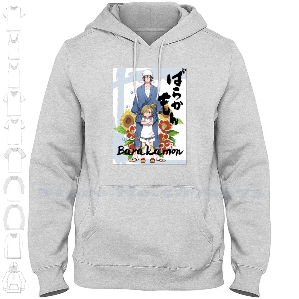 Barakamon Streetwear Sport Hoodie Sweatshirt Barakamon Seishuu Handa Naru Kotoishi Naru Calligrapher Calligraphy Anime Handa