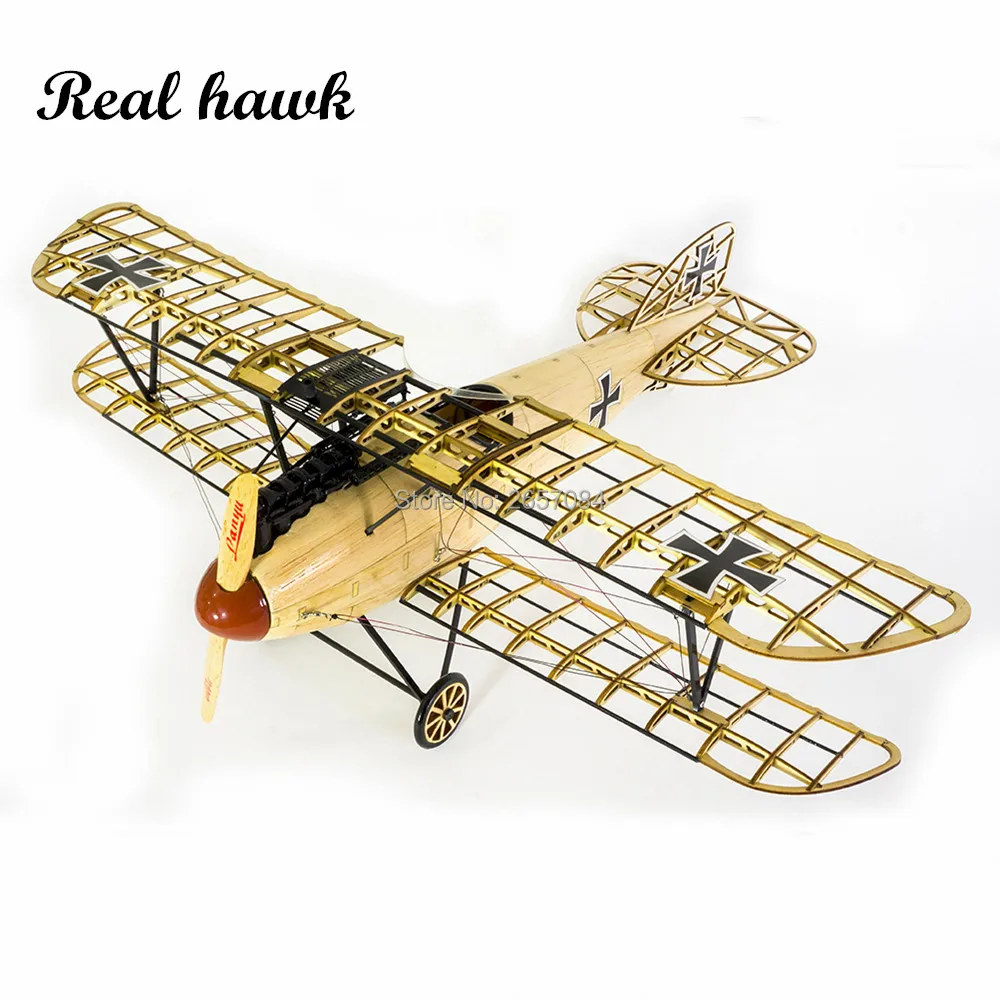 

Static Aircraft Model Albatross 500mm Wingspan Laser Cut Basla Wood Airplane Aeromodelism For Decorating Collecting