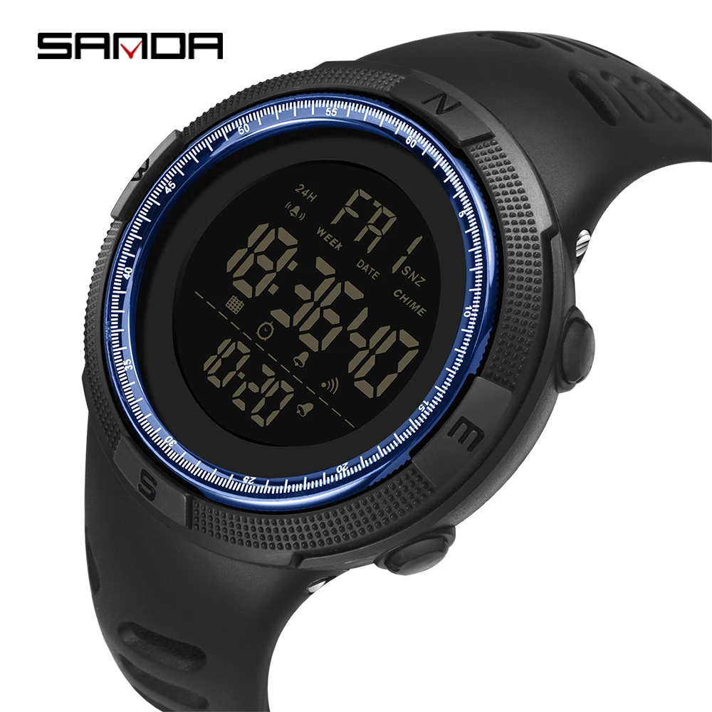 Sanda New G Style Shock Men Military Display Wristwatch Casual Digital Sport Watch Chronograph Alarm Waterproof Quartz Watches