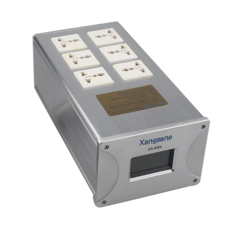 Xangsane hifi high-power universal power filter power cable audio connection filter power socket 6 holes UK/EU/US Power outlet