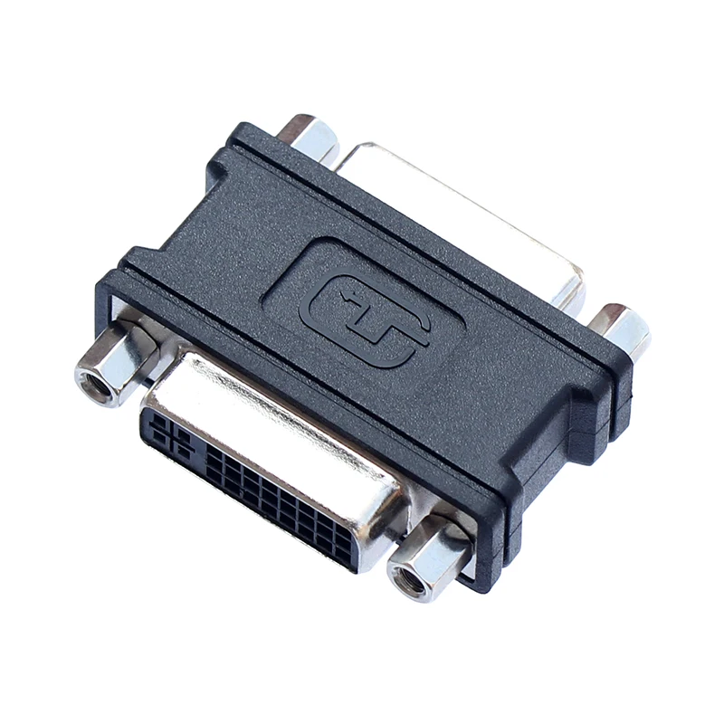 DVI to DVI Female to Female Converter DVI-I (24+5) F to F Mini Gender Changer Adapter for DVI Cable Extension