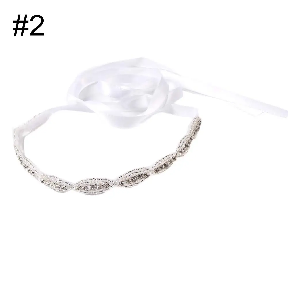 Yundfly Lovely Baby Girls Princess Flower Hairband Kids Children Rhinestone Headband Headwear Elastic Hair Band Accessories