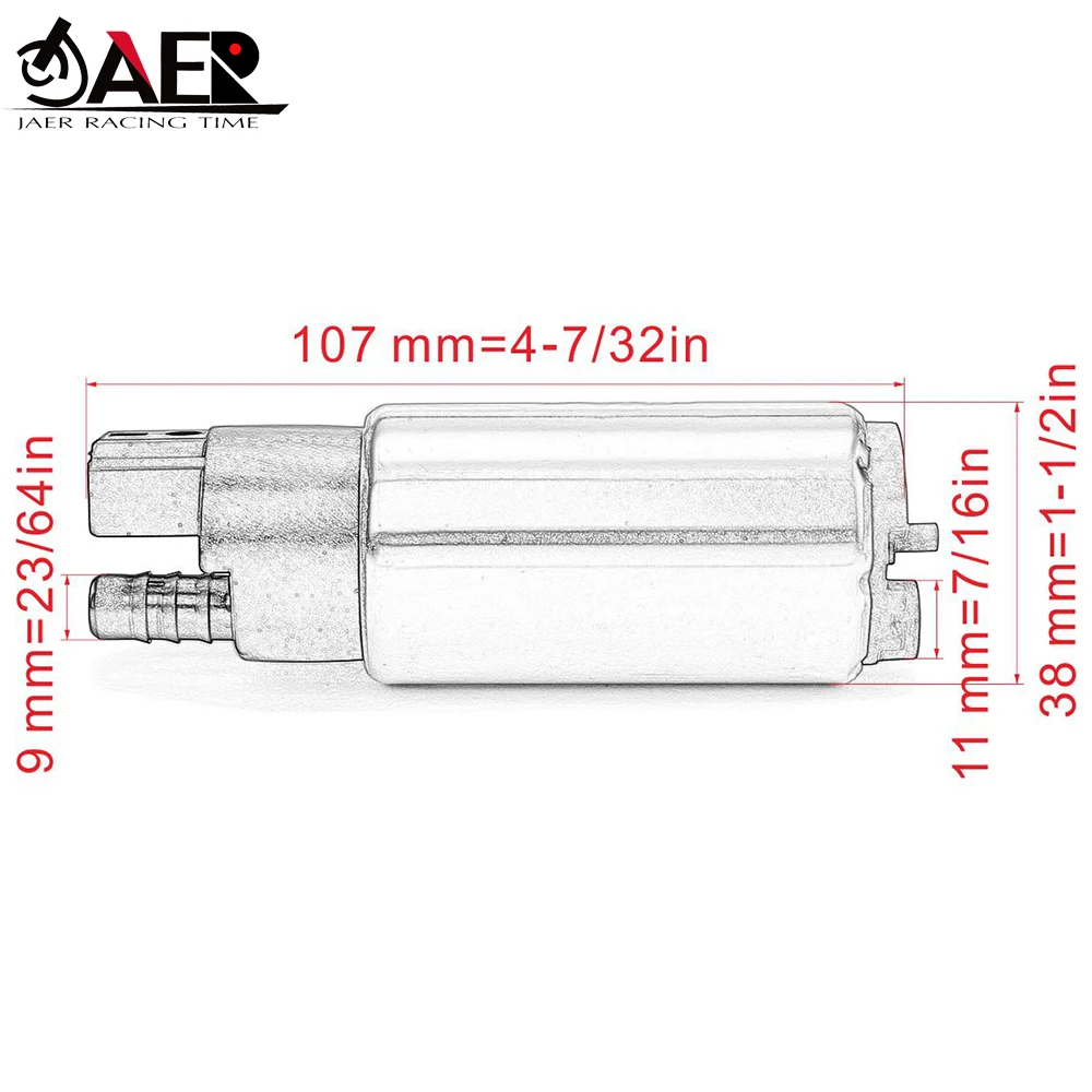 Motorcycle Petrol Fuel Pump for Yamaha YZF R1 R6 MT03 FZ6 FAZER FZ6N FZ6R FZ8 FZ8N FAZER 2011-2015 XJ6 FJR1300 2009-2016