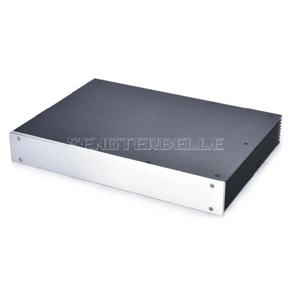 

New BZ4306S All aluminum Amplifier audio chassis Preamplifier Enclosure DIY HiFi Amp Case Box 430*62*308MM