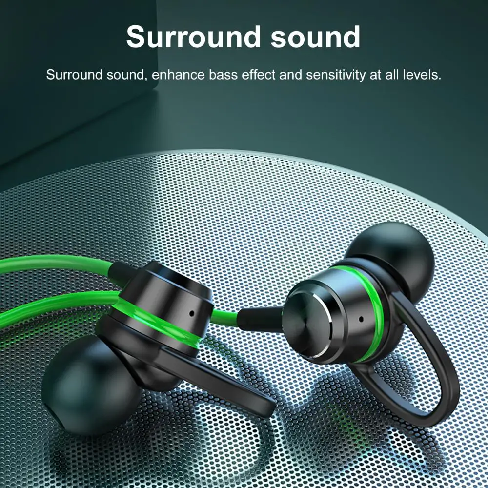 G26 No delay game headphone play double moving coil wired headphone 3.5mm in-ear mobile phone computer general