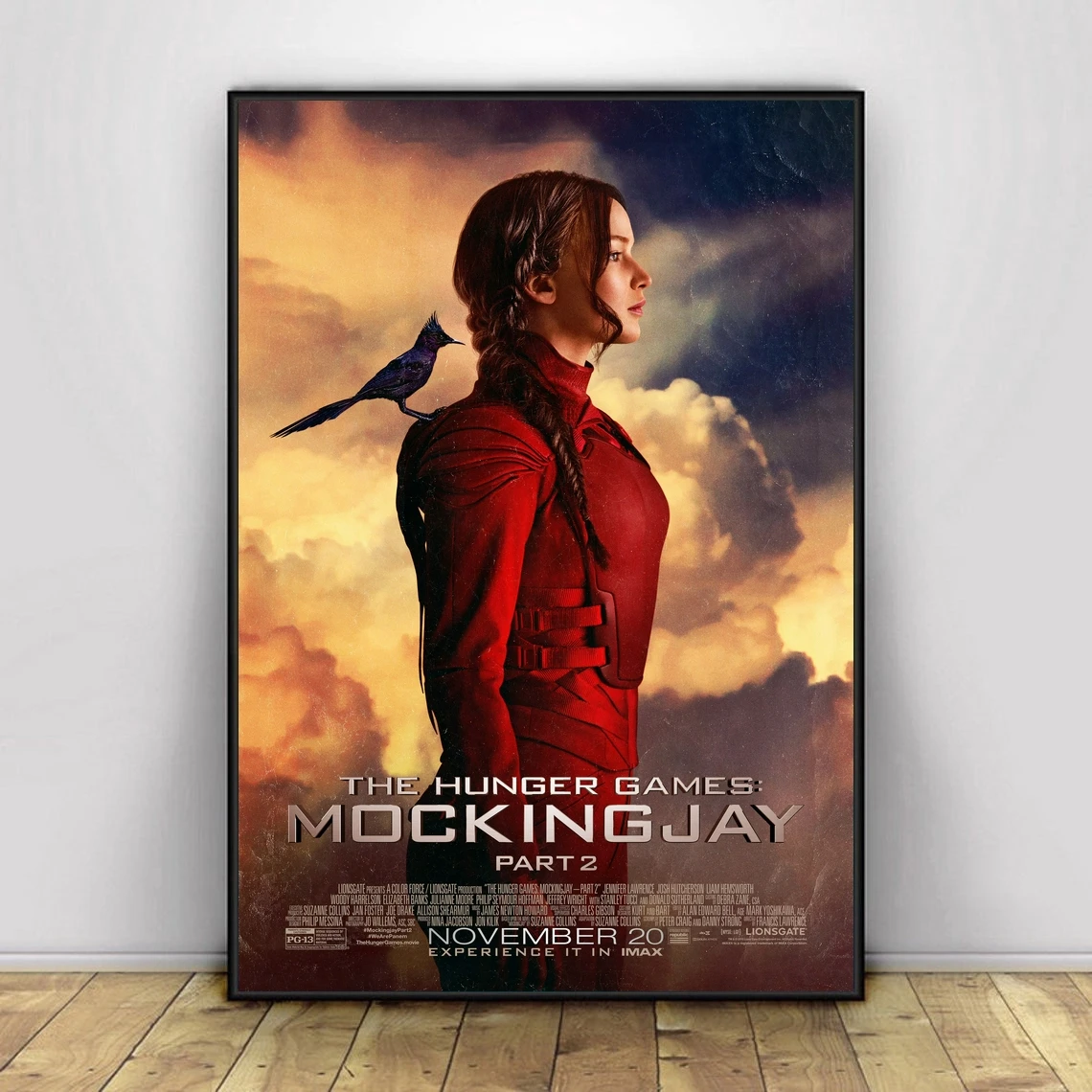 Hunger Games Mockingjay Part 2 Movie Poster Canvas Print Poster Wall Decoration Gift Artwork