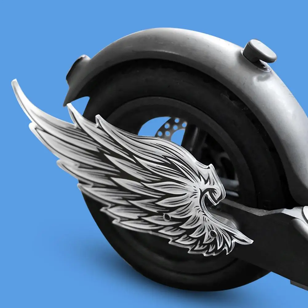 Scooter Rear Wing Rear Tail Brake Fender Wings Decor For Xiaomi Scooter Flying Shoes/wings Decoration For Xiaomi Scooter First