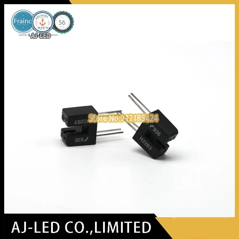 

10pcs/lot H22B3 DIP DIP4 photoelectric sensor, through-beam transmissive groove type sensing distance 3mm photointerrupter