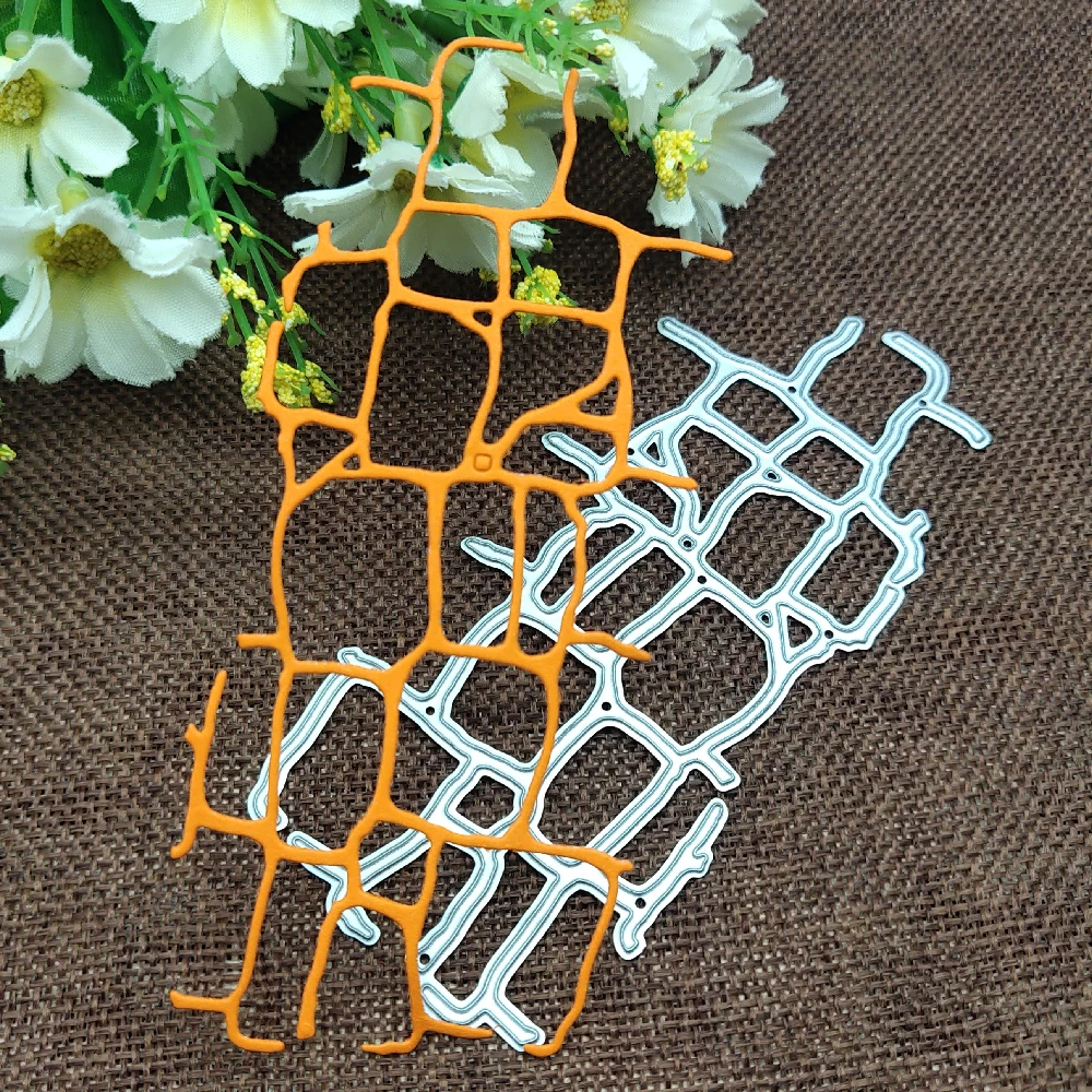 Spezielle Geometrie spitze Rand Metall Stanzen Für Haushalt DIY Scrapbooking Fotoalbum Dekorative Präge Ordner Papier Karten