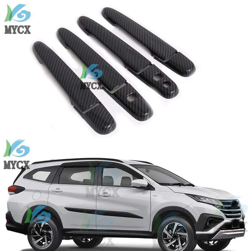 

Для Toyota Rush Daihatsu Terios F800 F850 2018-2021 боковые дверные ручки, крышка бесключевого доступа, накладка, Стайлинг автомобиля