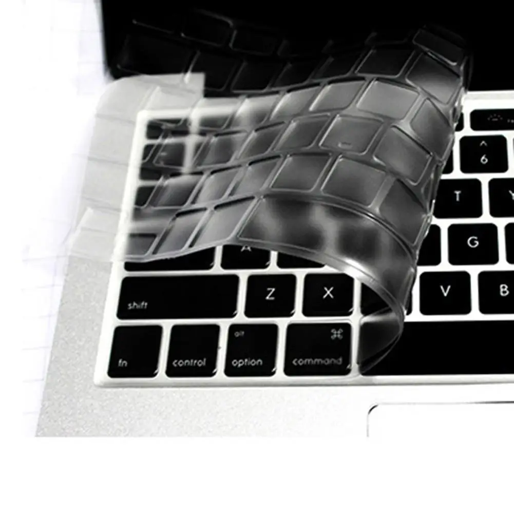 

Silicone Clear Keyboard Protective Cover Film for MacBook- Air Pro Retina 13inch 15inch 17inch Laptop Keyboard Cover