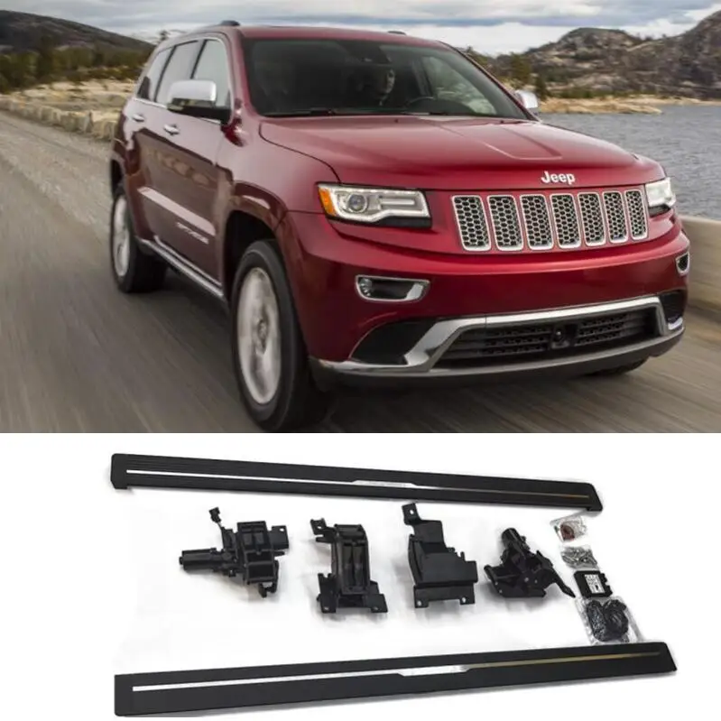 

Электрические автоматические подножки, боковой шаг для JEEP Grand Cherokee, педали 2011-2022 бар, высококачественные автомобильные аксессуары