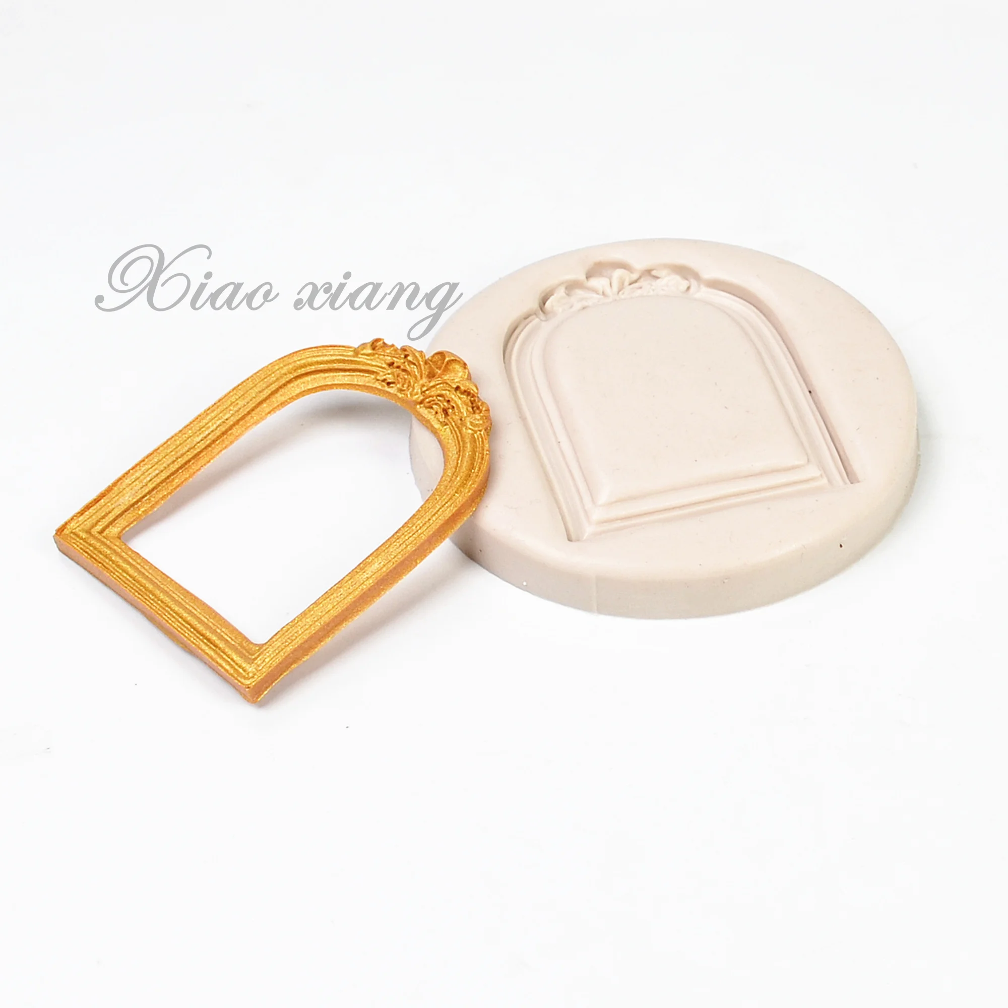 

Photo Frame Shapes Fondant Cake Border Silicone Molds Cake Decorating Tools Sugar Craft Gummy Baking Kitchen Tools M2145