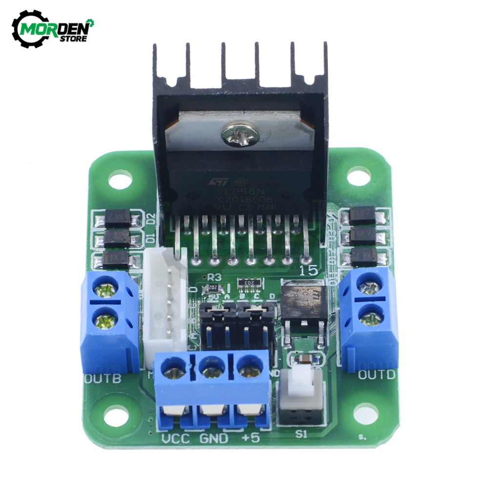 28BYJ-48 5V 12V Reduction Gear Stepper Motor + L298N DC Stepper Motor Driver Controller 4 Phase Step Motor for Arduino