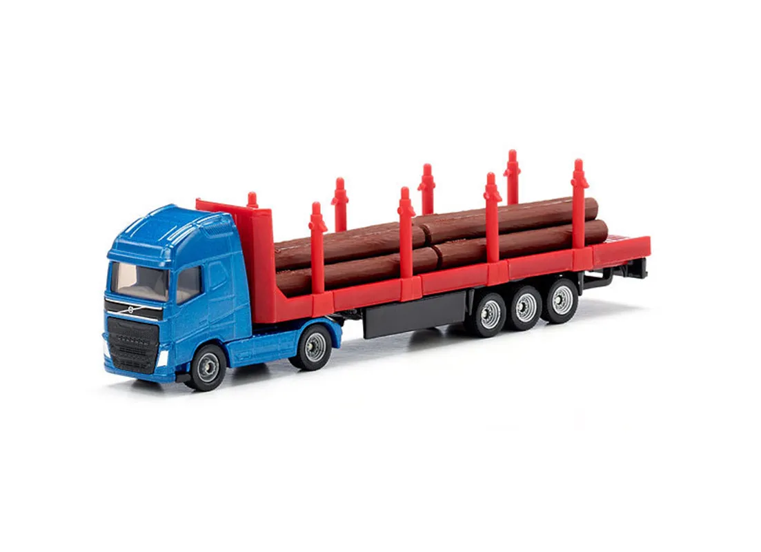 1:87 exquisite alloy wood transport truck model,engineering transport truck toy,display and collection gifts,free shipping