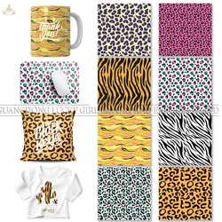 Lucky Goddness Leopard Animal Infusible Transfer Ink Sheet 12x12