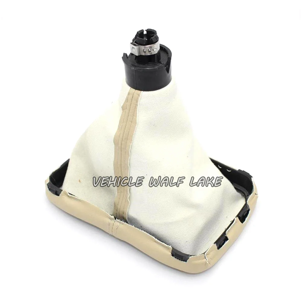 5 Speed Gear Stick Shift Knob Beige Leather Giator For VW Beetle 1998 1999 2000 2001 2002 2003 2004 2005 2006 2007 2008 2009 201 view 6