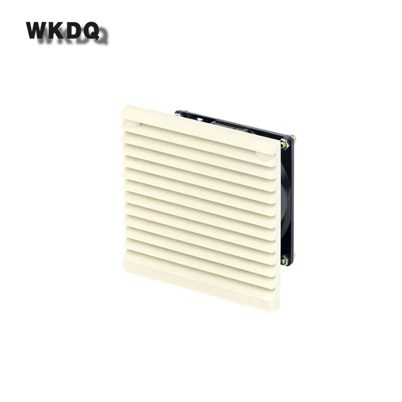 FK-3321-230 Engineering Cabinet Fan Filter Set Shutters Cover  Fan Grille Louvers Blower Exhaust Fan Filter With Fan