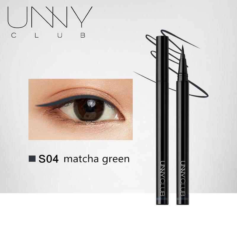 UNNY Club Focus Super Fine Liquid Eyeliner Nature Lasting Eye Pencil Makeup Easy To Apply Women Beauty Cosmetics