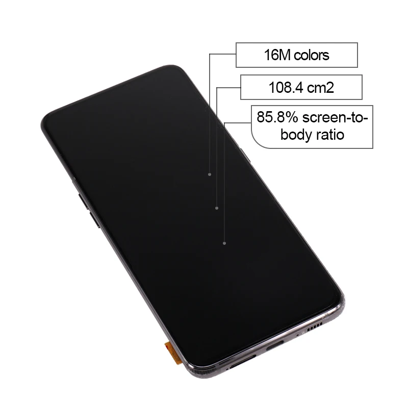 AAAAA OLED For Samsung Galaxy A80 A805F A80 A805 LCD Display Touch Screen Replacement Digitizer Assembly OLED lcd For Galaxy A80