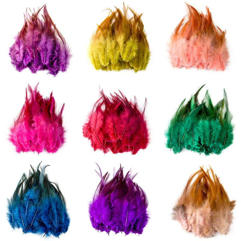 50pcs High Quality Soft Natural Pheasant Feather 10-15CM/4-6inch for Party Hat Diy Crafts Wreath Dream Catcher Decorations