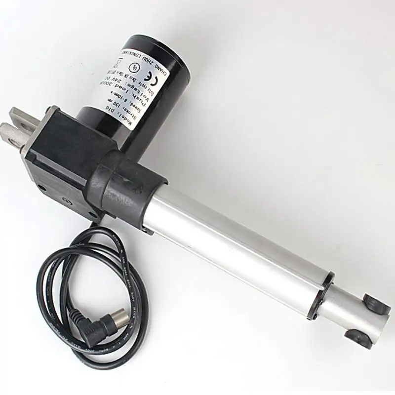 24V 6000N 50/100mm Linear Actuator Motor Stroke Heavy Duty DC Adjustable Actuator Tor Opener  Electric Motor Linear