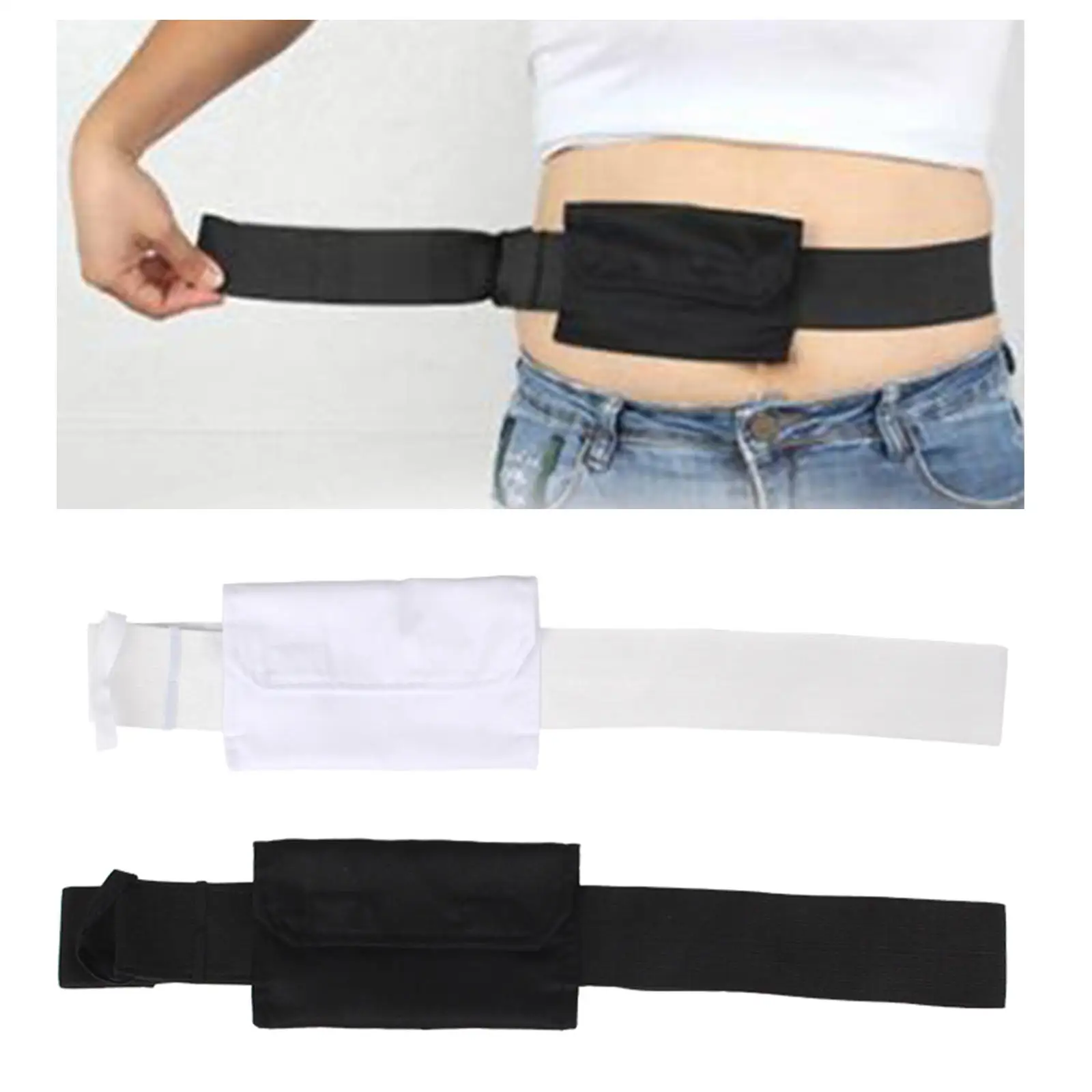 Ceinture de support de Tube G, Tubes d'alimentation, couverture de Tube de cheville, cathéter de gastro-stomie PD, ceinture abdominale péritonale, pour hommes et femmes