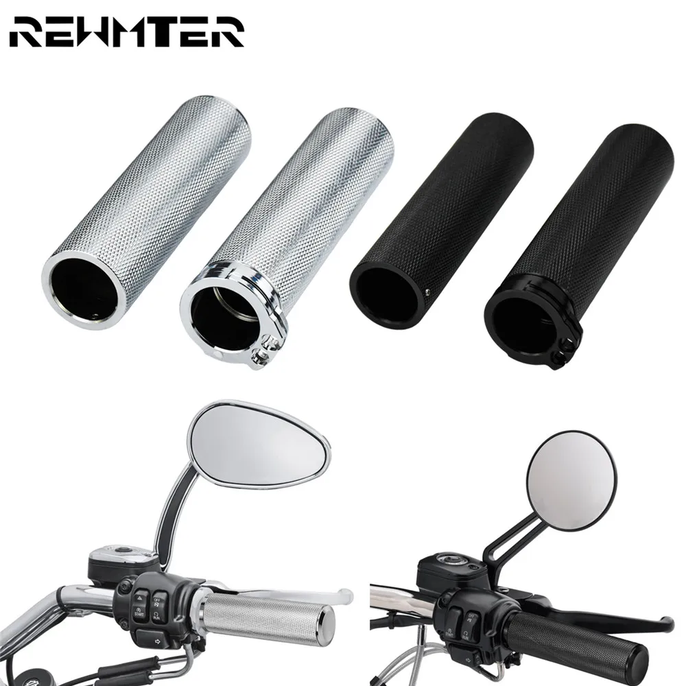 

Motorcycle 1''Hand Grips 25mm Aluminum Handlebar Grip For Harley Touring Dyna Softail Sportster XL Street Glide VRSC XL XR FLHR