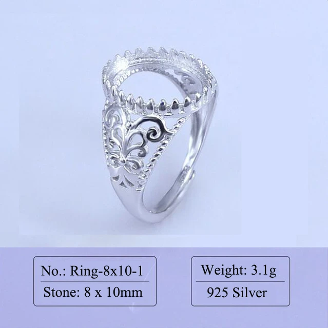 Art deco ring settings without stones shop