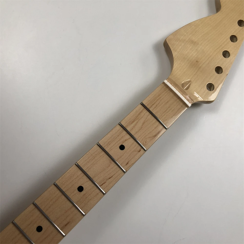 

Reverse Big Head Guitar neck Maple 22 Fret Fretboard Dot Inlay Gloss DIY