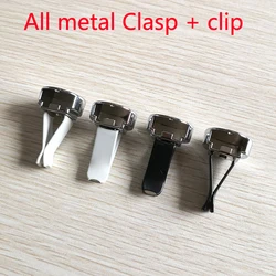 5pcs All metal Clasp + clip Car Air Freshener Air Diffuser Air Conditioning Vent Clip Auto Perfume Container Perfume Case