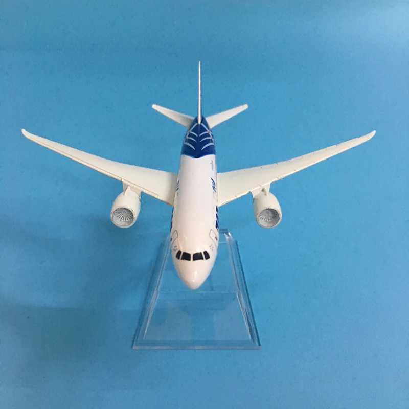 16CM ALLOY METAL JAPAN AIR ANA AIRLINES BOEING 787 B787 JA8961 AIRWAYS AIRPLANE MODEL PLANE MODEL W STAND AIRCRAFT GIFT TOYS