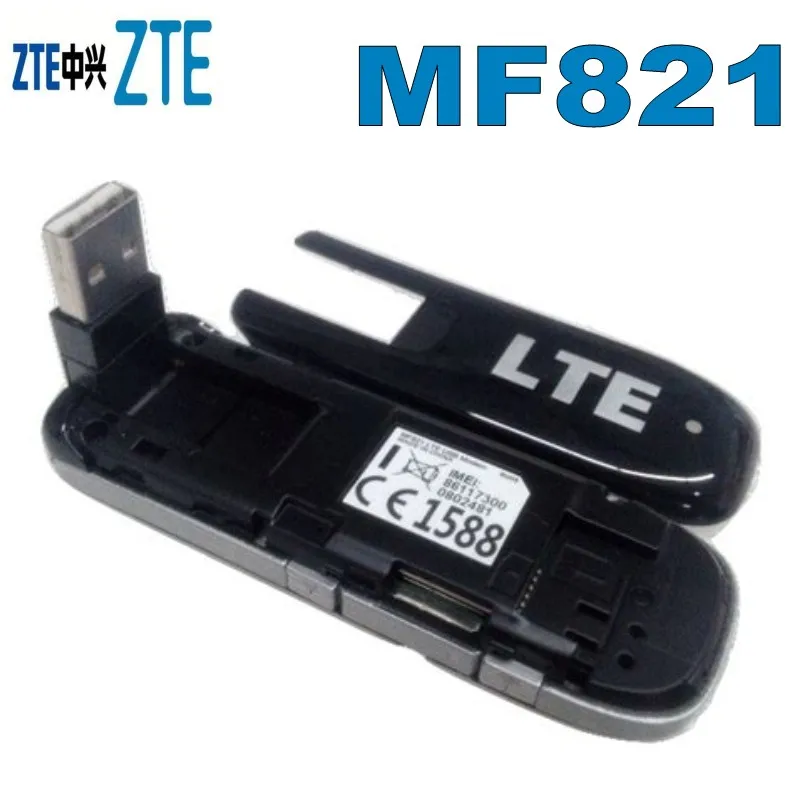 ZTE MF821 MF821D 4G 3G LTE Asli Tidak Terkunci USB Dongle USB Stik Modem Broadband Seluler Kunci Internet PK MF823 MF831 MF820