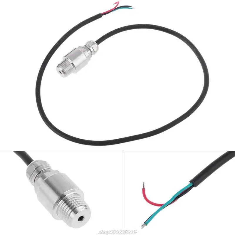 Imagem -02 - Transmissor Sensor dc 5v Npt Sensor Transmissor de Pressão Aço Inoxidável Óleo ar Água 10 20 30 Bar Jy27 12