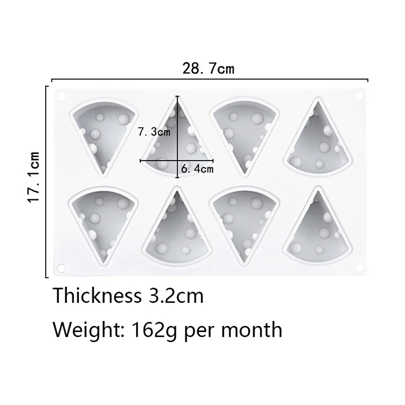 Molde De Decoração Do Bolo De Silicone Para O Cozimento, Sobremesa De Mousse De Queijo, Molde De Pastelaria, Molde De Sorvete, Ferramentas De