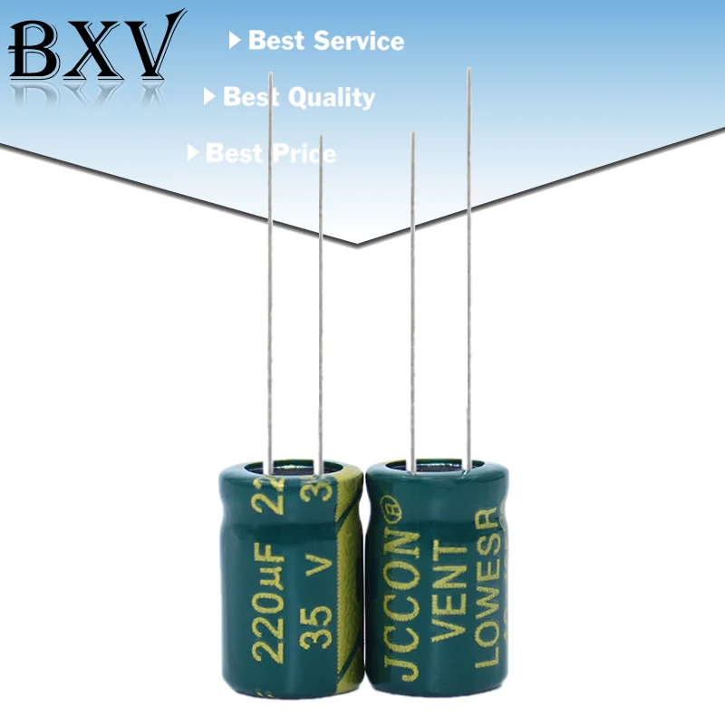 10V 16V 25V 35V 50V 400V Aluminum Capacitor 100UF 220UF 330UF 470UF 680UF 1000UF 1500UF 2200UF 3300UF High Frequency Low ESR