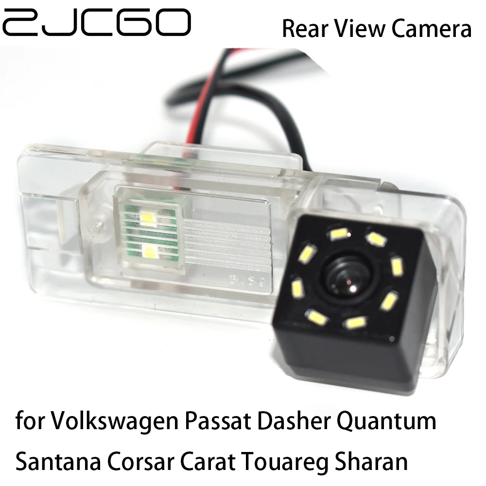 

ZJCGO CCD Car Rear View Reverse Back Up Parking Camera for Volkswagen Passat Dasher Quantum Santana Corsar Carat Touareg Sharan