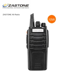 Zastone A9 10W Communication Equipment UHF 400-480MHz Handheld Transceiver Walkie Talkie CB Radio Portable Walkie Talkie