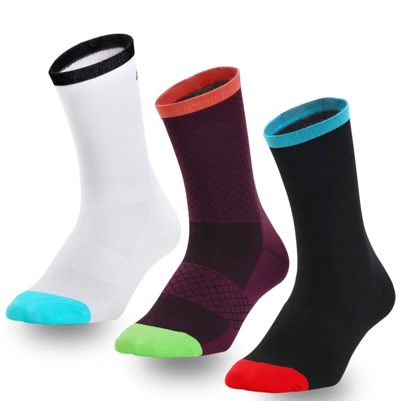 

Sports Socks Men's And Women's Cycling Socks Outdoor Running Compression Tubes Wear-resistant Sweat Absorbing Thin Basketball