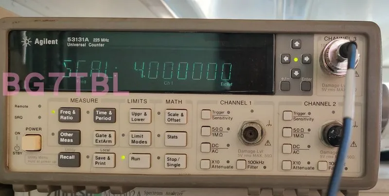 by BG7TBL 53131 53132 53181 12.4GHz OPT124 OPT030 OPT050 Frequency Counter For H P/A gilent Free shipping